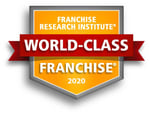 Franchise Research Institute World-Class Franchise 2020 logo