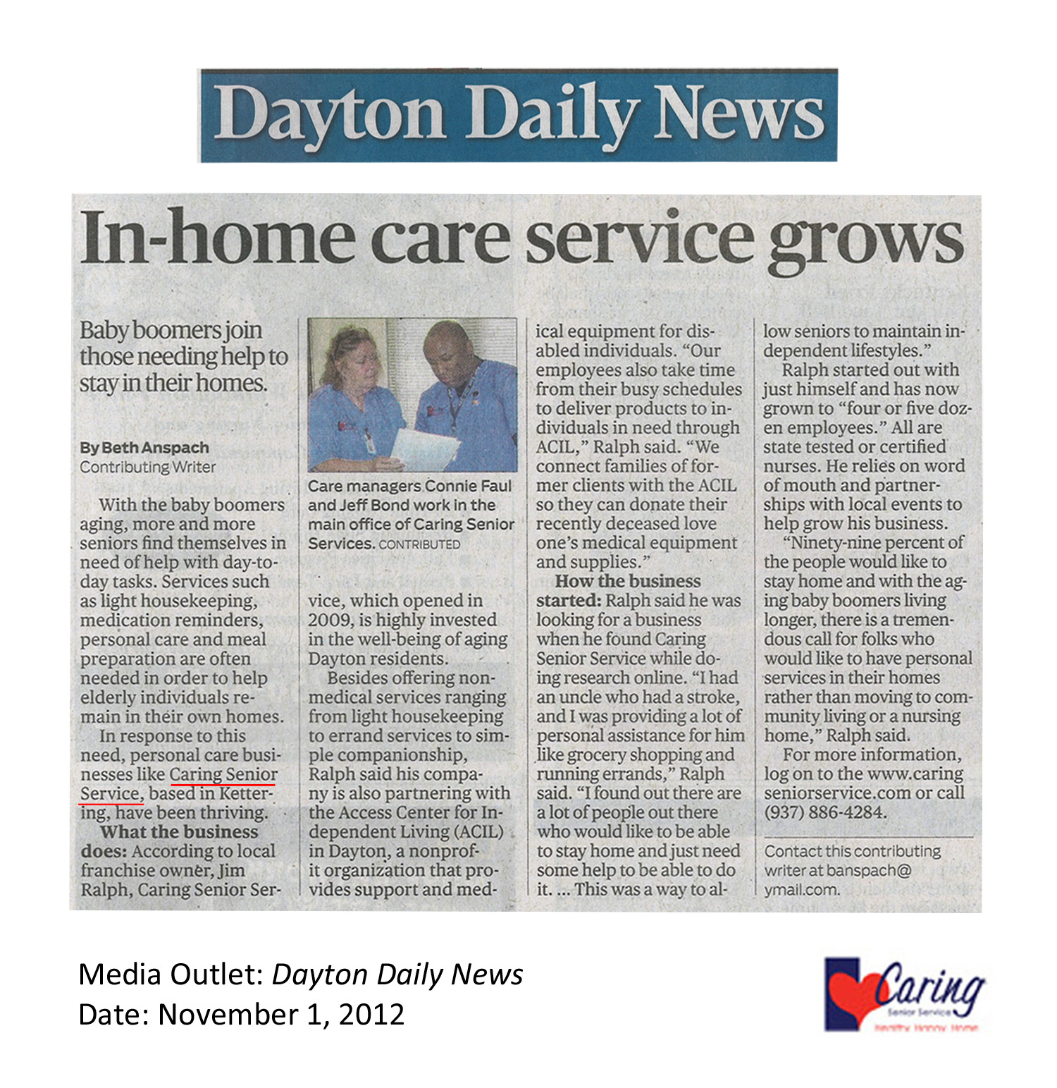 dayton daily news tv listings