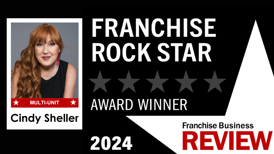 Cindy Sheller Recognized as Franchise Rock Star 2024