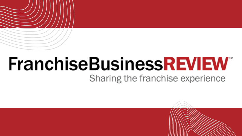 Franchise Business Review logo with tagline Sharing the franchise experience