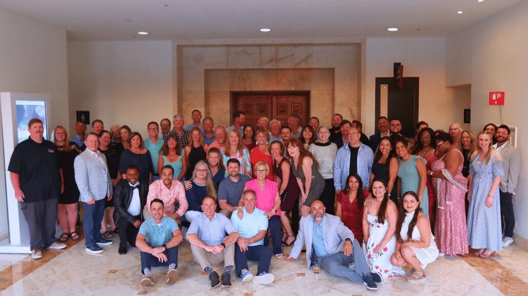 Caring Senior Service franchise owners, family, and business partners at Annual Conference 2025