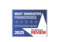 Most Innovative Franchises badge Most Innovative Franchises Badge from Franchise Business Review