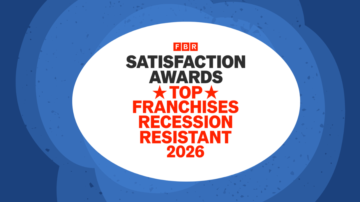 FBR Satisfaction Awards Top Recession Resistant Franchises 2026 Badge
